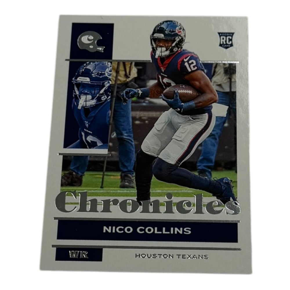 2021 Panini Chronicles Nico‎ Collins Rookie Card #35 Houston Texans WR Michigan